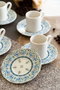 Hermia Saraylı 12 Juego de tazas de café Multicolor